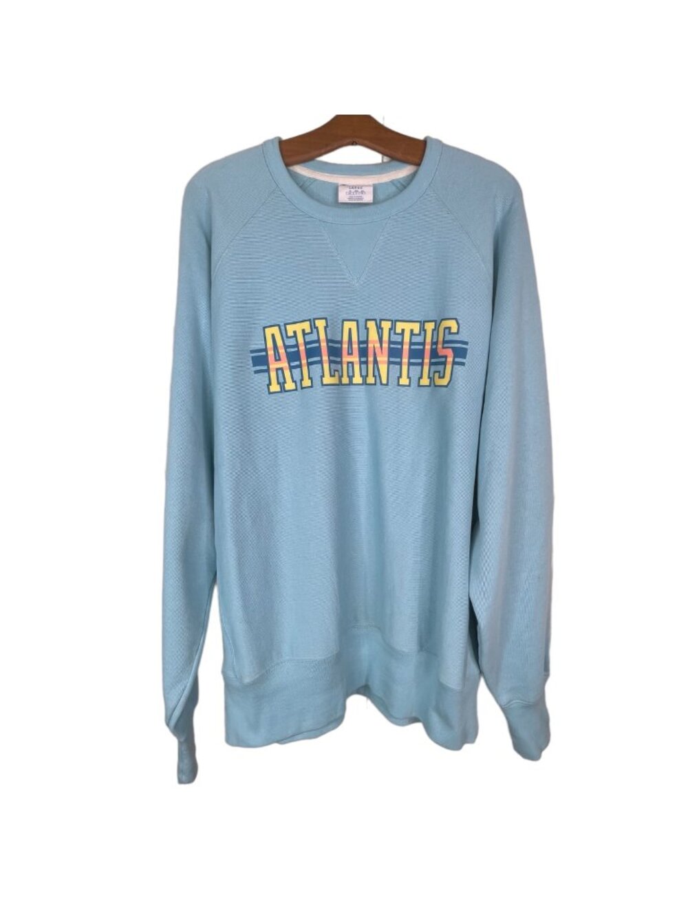Atlantis Sweatshirt Large Champion Reverse Weave Crewneck Pullover NEW